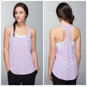 LULULEMON l 105 F Singlet *Silver Purple Tank